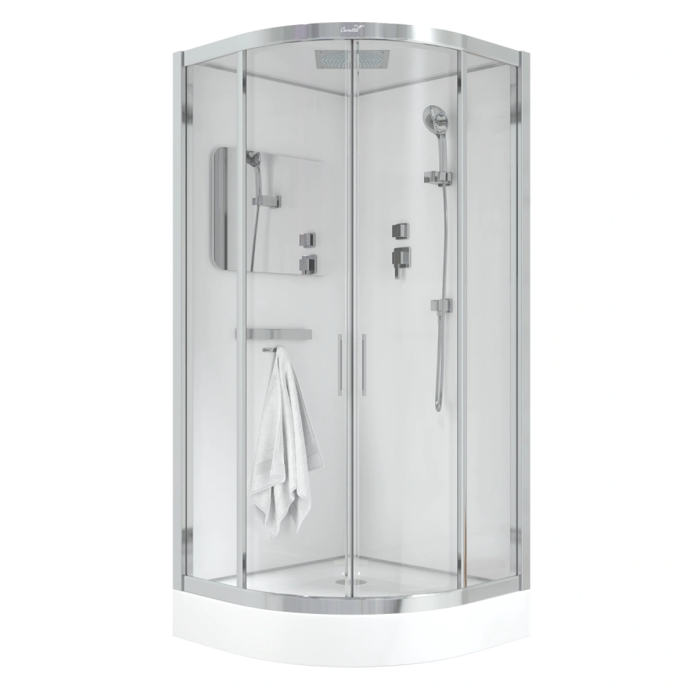 Душевая кабина Ceruttispa VIVA101 (100x100x215) от магазина Vanna-Vanna.ru!