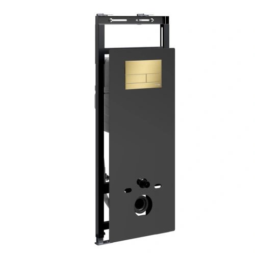 Инсталляция WasserKraft Salm 27TLT.010.ME.BL.MG04 для подвесного унитаза, с кнопкой от магазина Vanna-Vanna.ru!