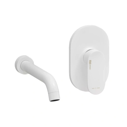 Смеситель для раковины WasserKraft Mindel A85593 белый Soft-touch от магазина Vanna-Vanna.ru!