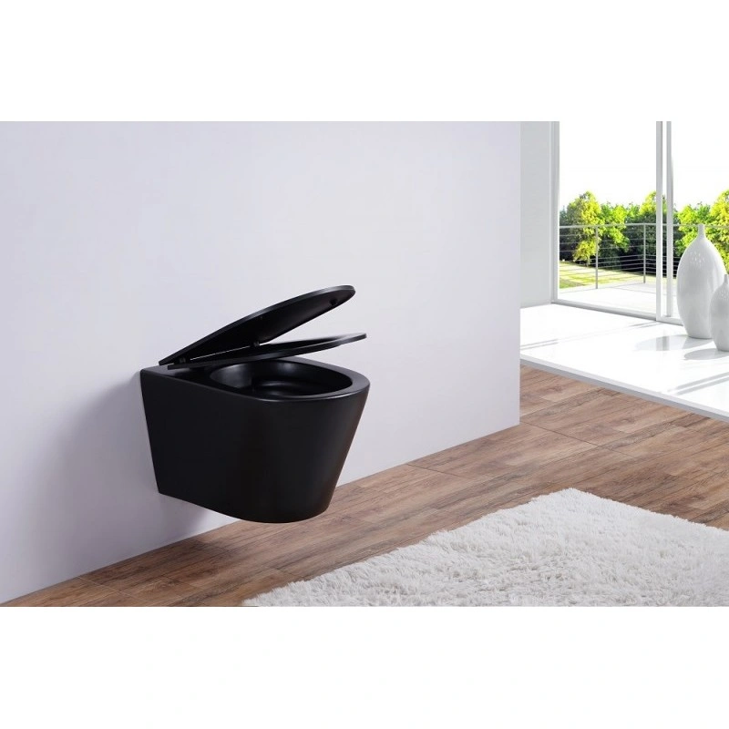 Унитаз подвесной Esbano CLAVEL (Matt Black) 480x360x355 от магазина Vanna-Vanna.ru!