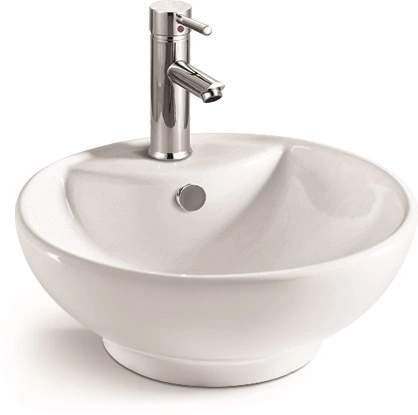 Раковина SantiLine SL-1067 накладная, белая от магазина Vanna-Vanna.ru!