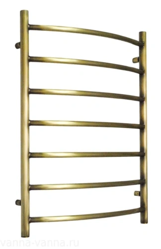 Полотенцесушитель водяной Domoterm Калипсо П7 500х700 античная бронза от магазина Vanna-Vanna.ru!