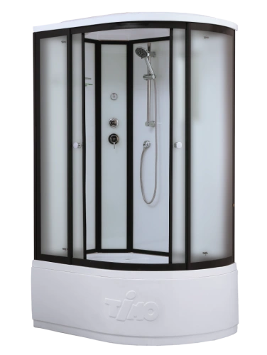 Душевая кабина Timo Standart T-6620 Black Fabric L (120*85*220) от магазина Vanna-Vanna.ru!