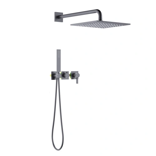 Душевая система встроенная Timo Caisa SX-9069/18SM черное золото от магазина Vanna-Vanna.ru!