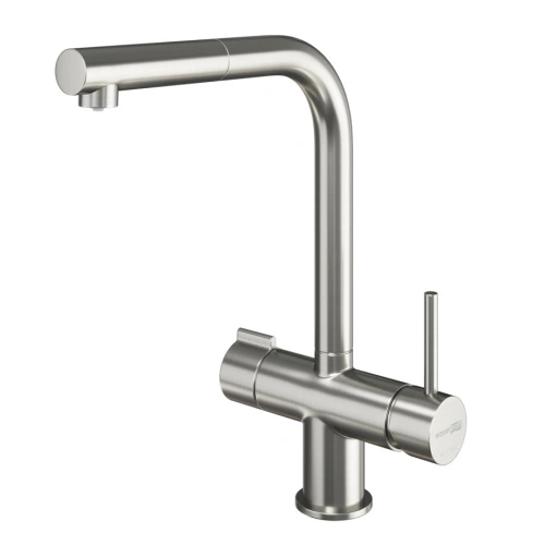 Смеситель для кухни под фильтр с выдвижной лейкой WasserKraft A8927 никель от магазина Vanna-Vanna.ru!