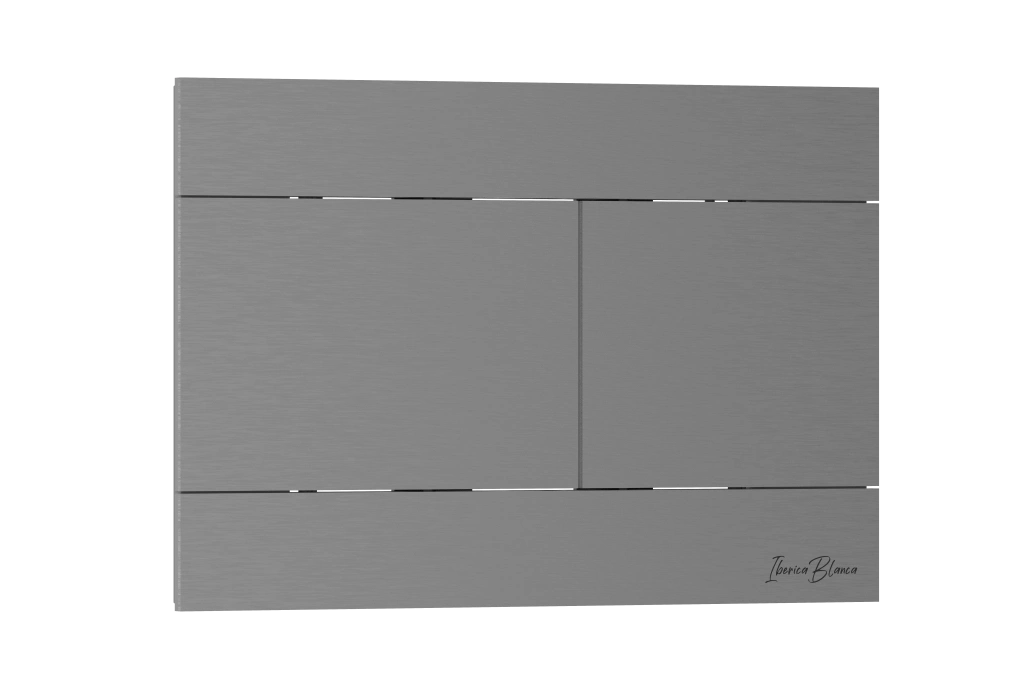 Комплект 3в1 IBERICA BLANCA инсталляция SILENCIO MINI, унитаз TOLEDO ALTO белый, кнопка смыва INOX-R вороненая сталь (IB.001M.TLA.234.1502)