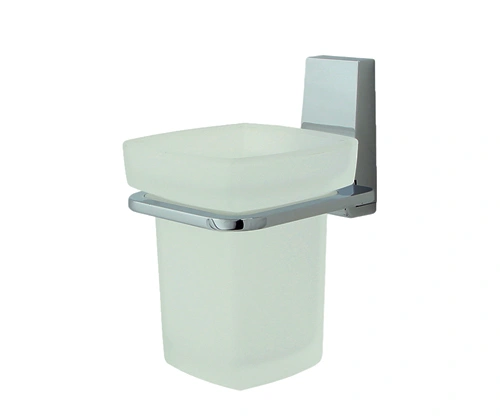 Стакан для щеток WasserKraft Lopau K-6028 хром от магазина Vanna-Vanna.ru!