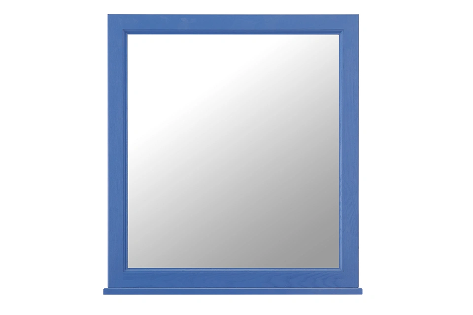 Мебель для ванной ASB Woodline Толедо 105 комплект, подвесной, синий, хром