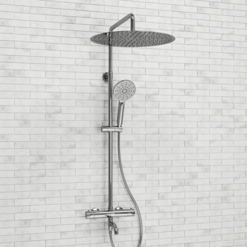 Душевая стойка WasserKraft A188.117.127.010.CH Thermo хром