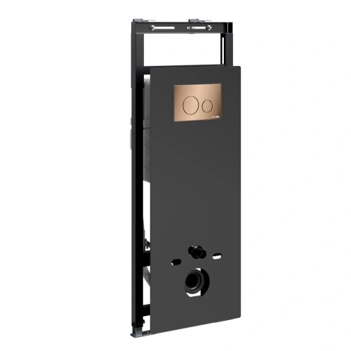 Инсталляция WasserKraft Salm 27TLT.010.ME.BL.RG02 для подвесного унитаза, с кнопкой