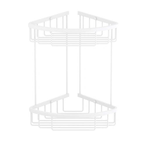 Полка угловая двойная Timo Saona 13082/16 белый матовый от магазина Vanna-Vanna.ru!