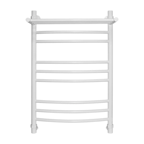 Полотенцесушитель водяной Energy Prestige Modus 800x500 белый матовый, лесенка с полкой, нержавеющая сталь от магазина Vanna-Vanna.ru!