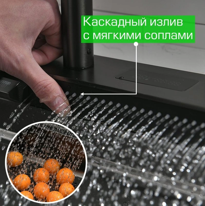 Мойка кухонная многофункциональная Esbano GEYSERUS-2 68х45 от магазина Vanna-Vanna.ru!