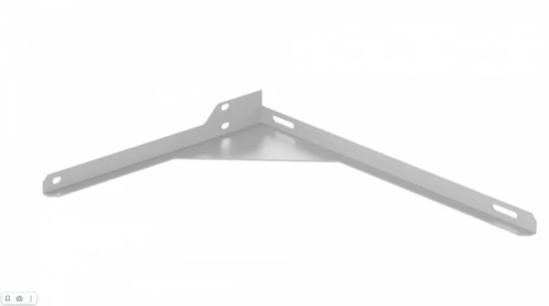 Кронштейн для раковин Санта белый, правый от магазина Vanna-Vanna.ru!