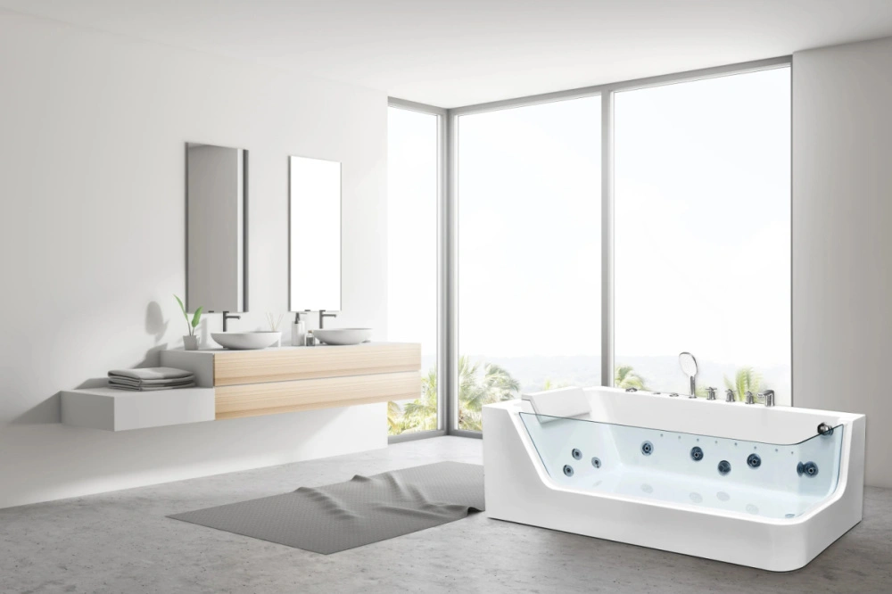 Ванна Ceruttispa C-494-17L акриловая, гидромассажная (1700x800x580) от магазина Vanna-Vanna.ru!