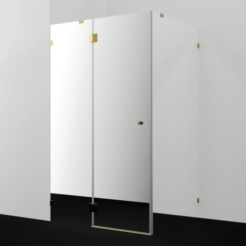 Душевой уголок WasserKRAFT Ems 76H07L-MR зеркальное стекло, левая ориентация от магазина Vanna-Vanna.ru!