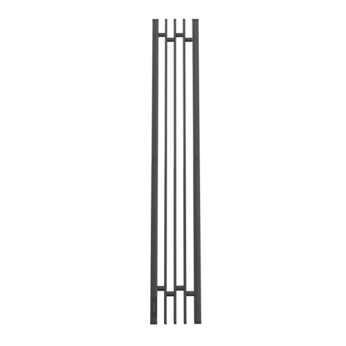 Полотенцесушитель электрический APEXTERMO Delta DL10123GF 1200x180 с крючками, графит металлик от магазина Vanna-Vanna.ru!