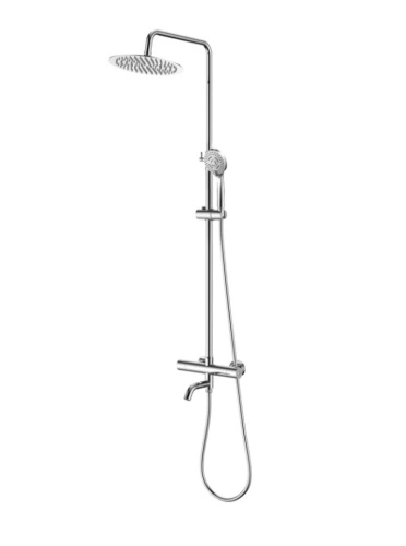 Душевая стойка SantiLine SL-9009 хром от магазина Vanna-Vanna.ru!