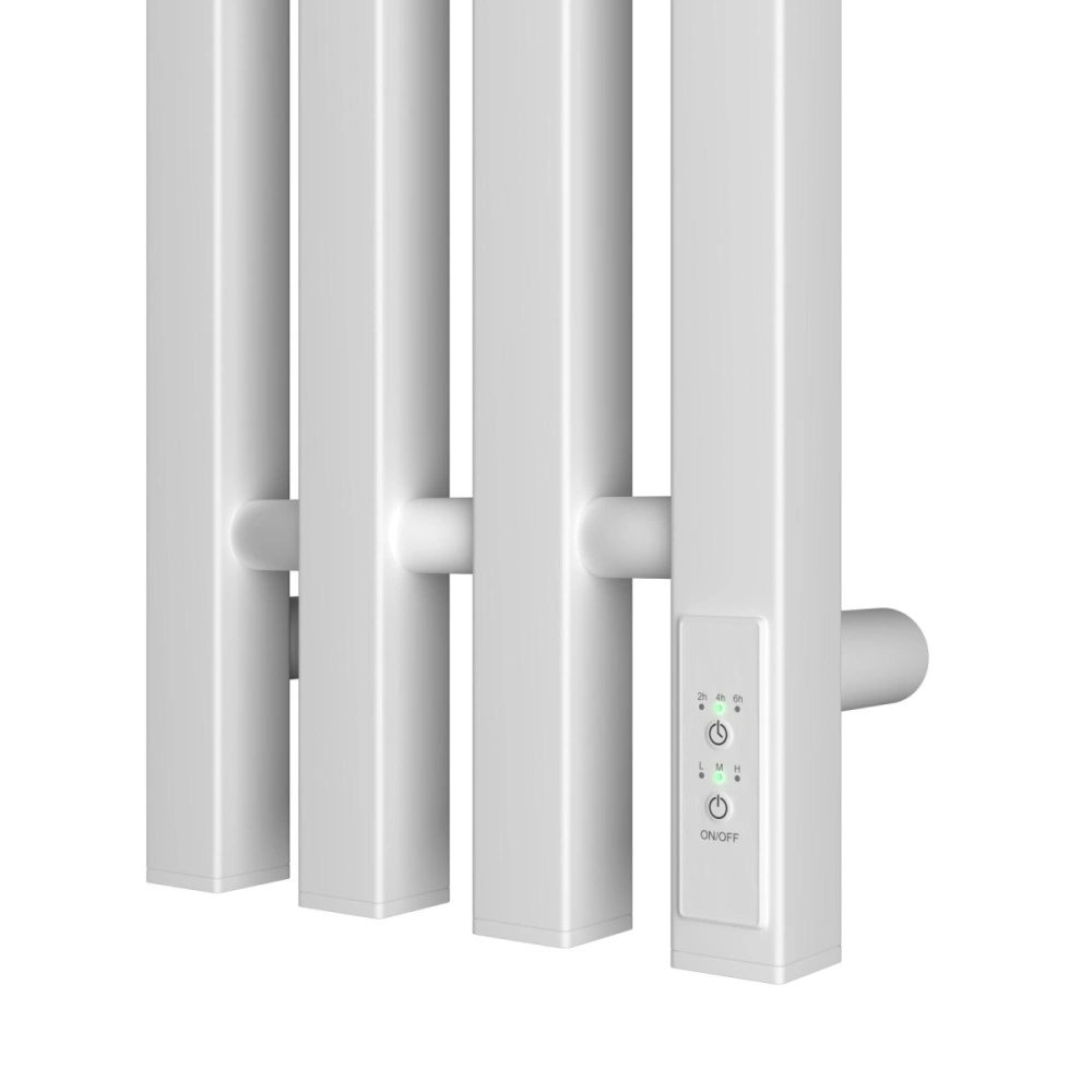 Полотенцесушитель электрический APEXTERMO Sirius SR10113WM 1100x180 с крючками, белый матовый от магазина Vanna-Vanna.ru!