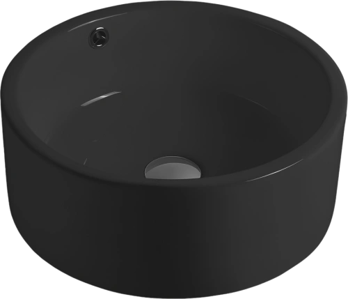 Раковина SantiLine SL-1057MB накладная, черный матовый от магазина Vanna-Vanna.ru!