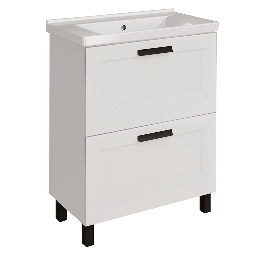 Мебель для ванной Асб-мебель София 60 комплект, напольный, белый от магазина Vanna-Vanna.ru!