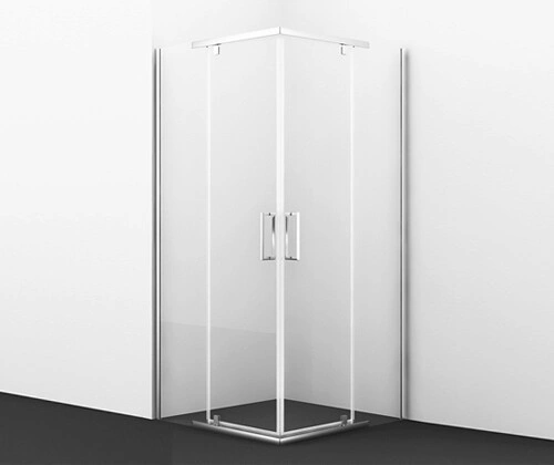 Душевой уголок WasserKraft Leine 35P03 90х90 квадратный, без поддона, прозрачное стекло, хром от магазина Vanna-Vanna.ru!