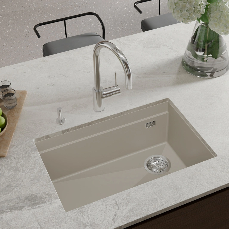 Кухонная мойка Rivelato LINO LN-654-R, топаз от магазина Vanna-Vanna.ru!