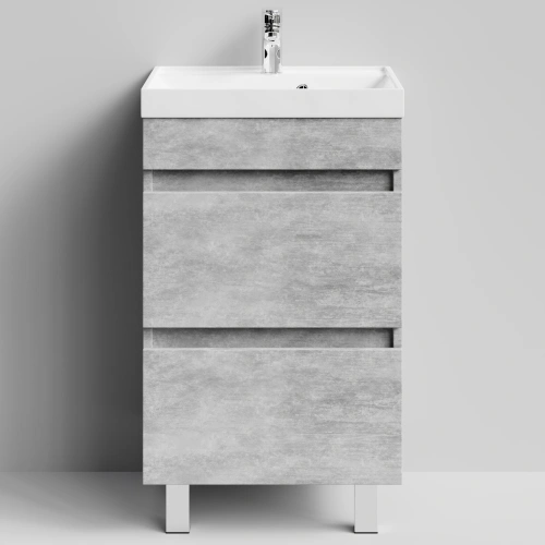 Тумба с раковиной Vod-ok Бест 50  напольная, Горный камень от магазина Vanna-Vanna.ru!