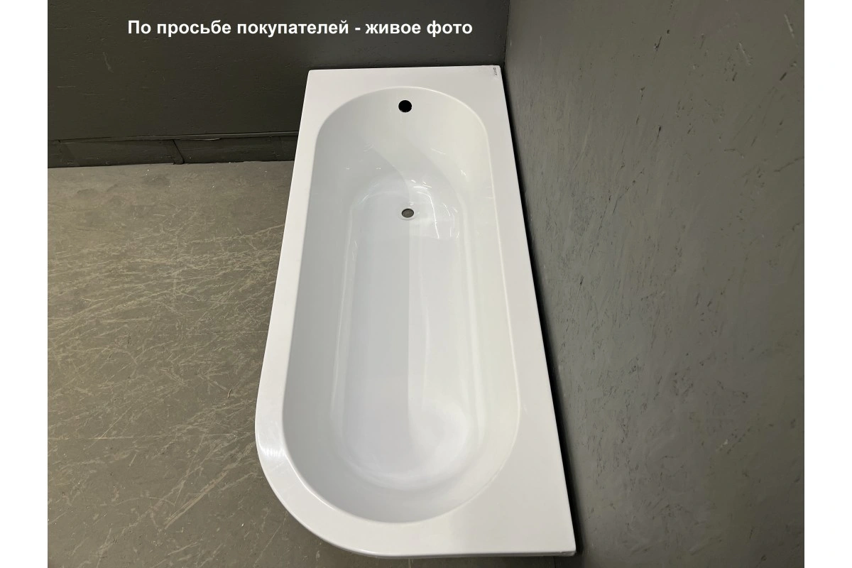 Ванна акриловая Vayer Irena 170х72 L от магазина Vanna-Vanna.ru!
