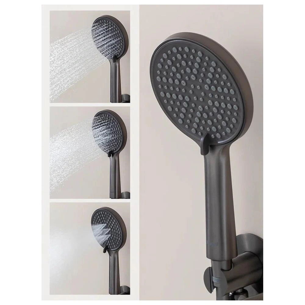 Смеситель для ванны встраиваемый Raglo R20.32.09, графит от магазина Vanna-Vanna.ru!