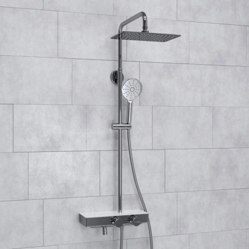 Душевая стойка WasserKraft A113.069.127.CH Thermo хром от магазина Vanna-Vanna.ru!
