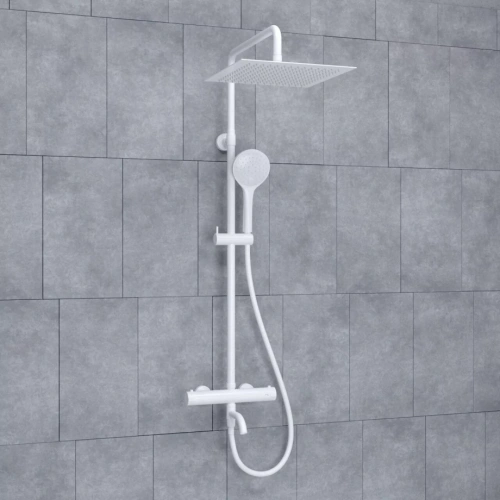 Душевая стойка WasserKraft A188.163.155.WM Thermo белый Soft-touch от магазина Vanna-Vanna.ru!