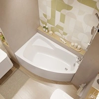 Асимметричные акриловые ванны