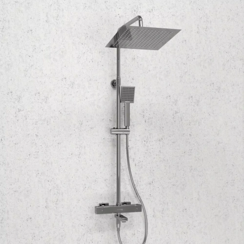 Душевая стойка WasserKraft A199.118.141.010.CH Thermo хром