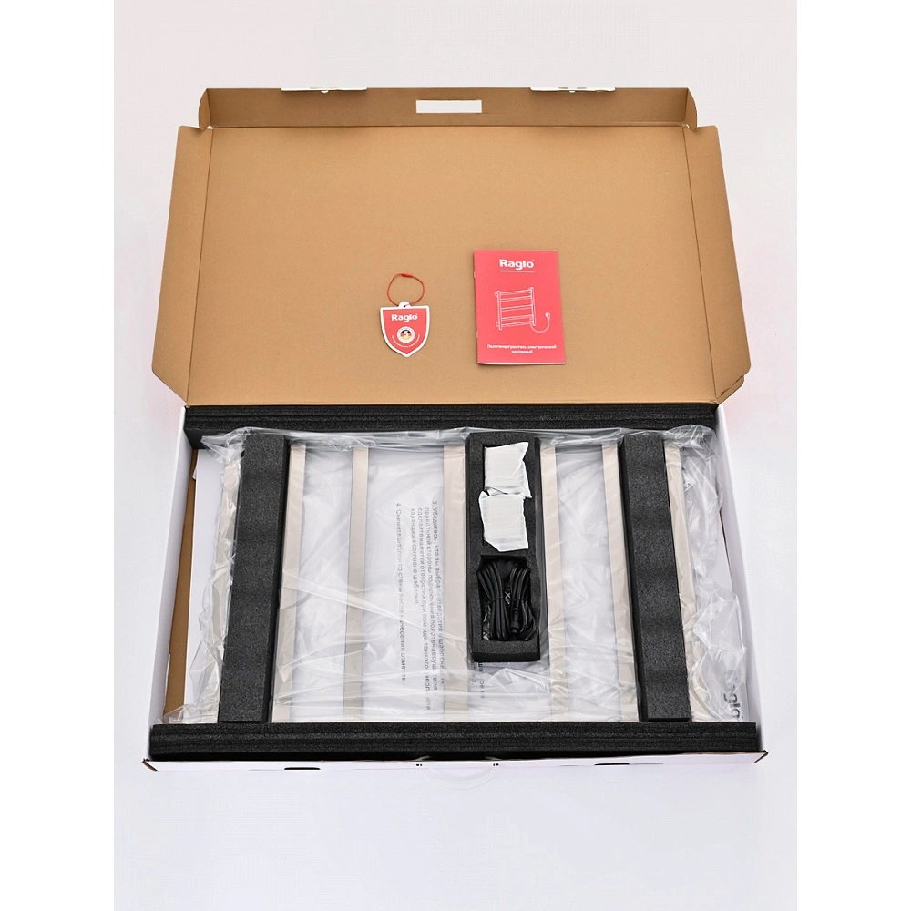 Полотенцесушитель электрический RAGLO R350.07.05 сенсорный с терморегулятором, сатин от магазина Vanna-Vanna.ru!