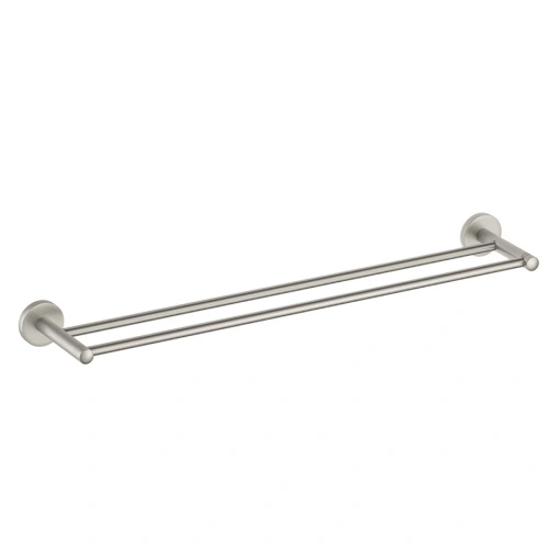 Полотенцедержатель двойной Timo Saona 13056/13 никель от магазина Vanna-Vanna.ru!