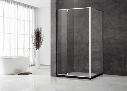 Душевой угол Veconi Rovigo RV-032, 800х700х1950, хром, стекло прозрачное