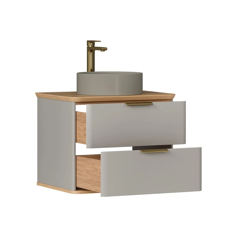 Тумба подвесная EQUIL Desert 60 со столешницей, амарок от магазина Vanna-Vanna.ru!