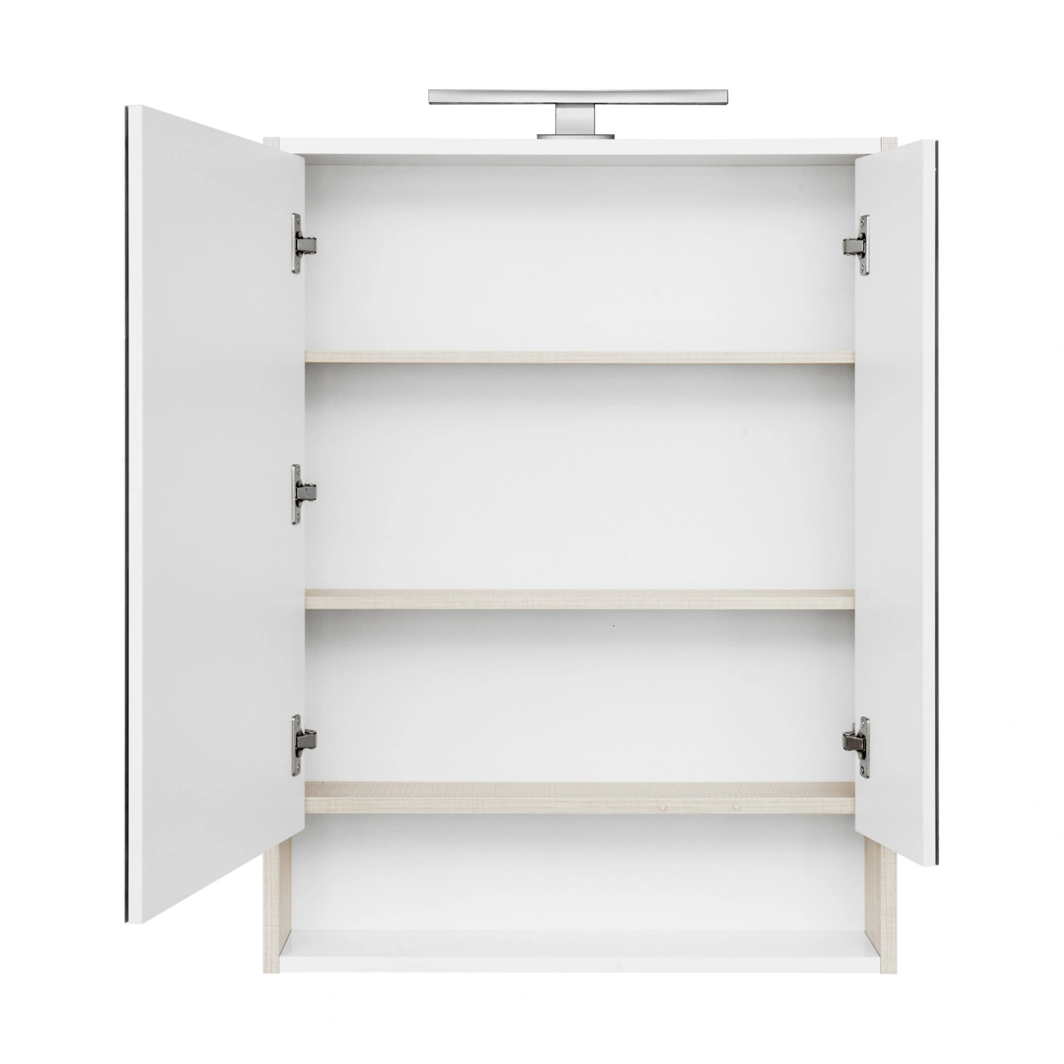 Зеркало-шкаф Aquaton Рико 65 белый, ясень фабрик от магазина Vanna-Vanna.ru!