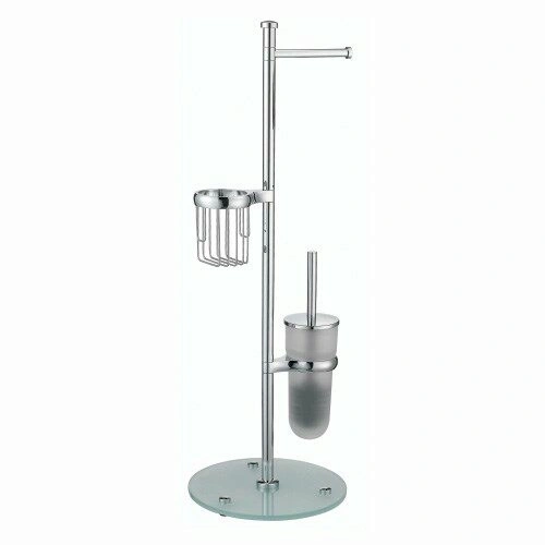 Стойка для туалета WasserKraft K-1256 хром от магазина Vanna-Vanna.ru!