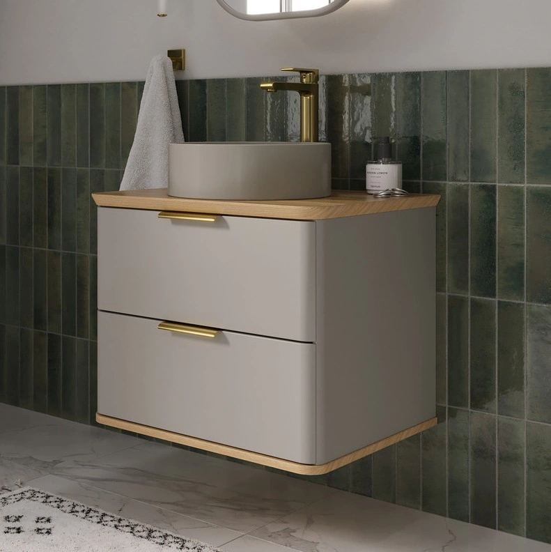 Тумба подвесная EQUIL Desert 60 со столешницей, амарок от магазина Vanna-Vanna.ru!