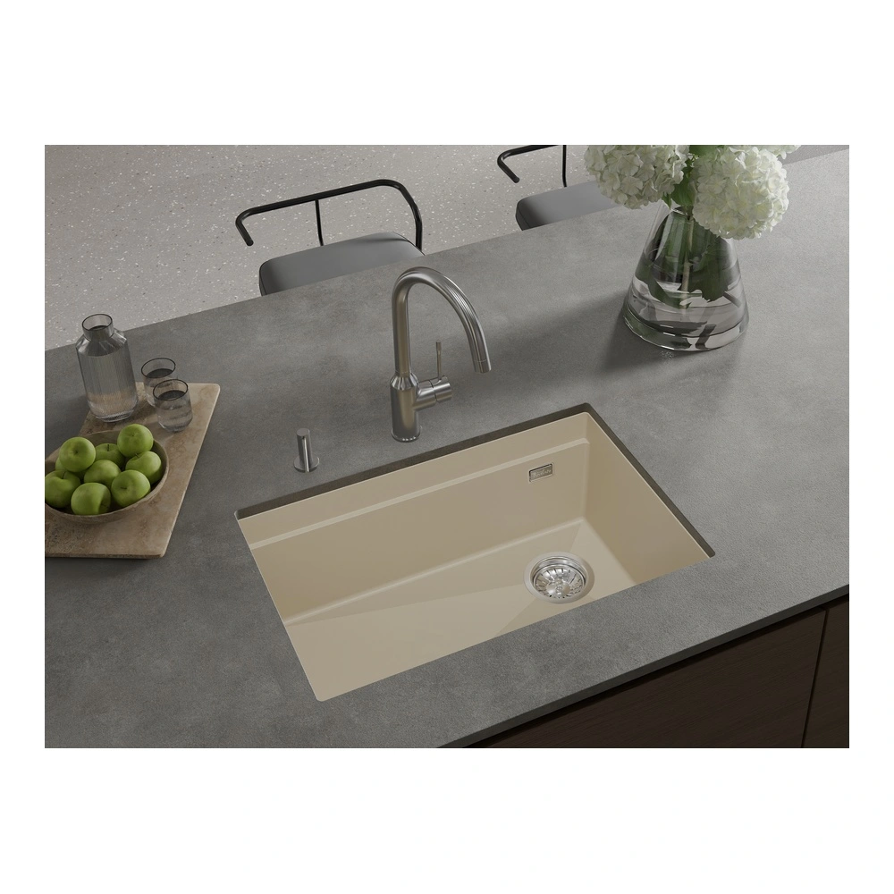 Кухонная мойка Rivelato LINO LN-654-R, темно-бежевый от магазина Vanna-Vanna.ru!
