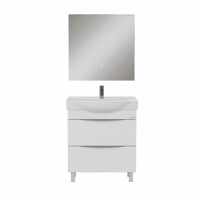 Тумба Onika Навиа 65 с раковиной Беверли 65 напольная, белая от магазина Vanna-Vanna.ru!