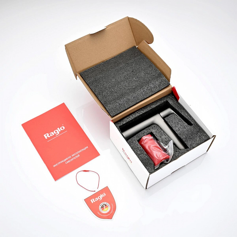 Смеситель для раковины Raglo R31.10.09, графит от магазина Vanna-Vanna.ru!