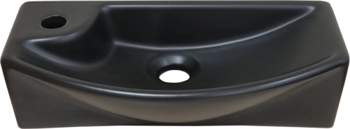 Раковина SantiLine SL-2013RMB накладная, черный матовый от магазина Vanna-Vanna.ru!