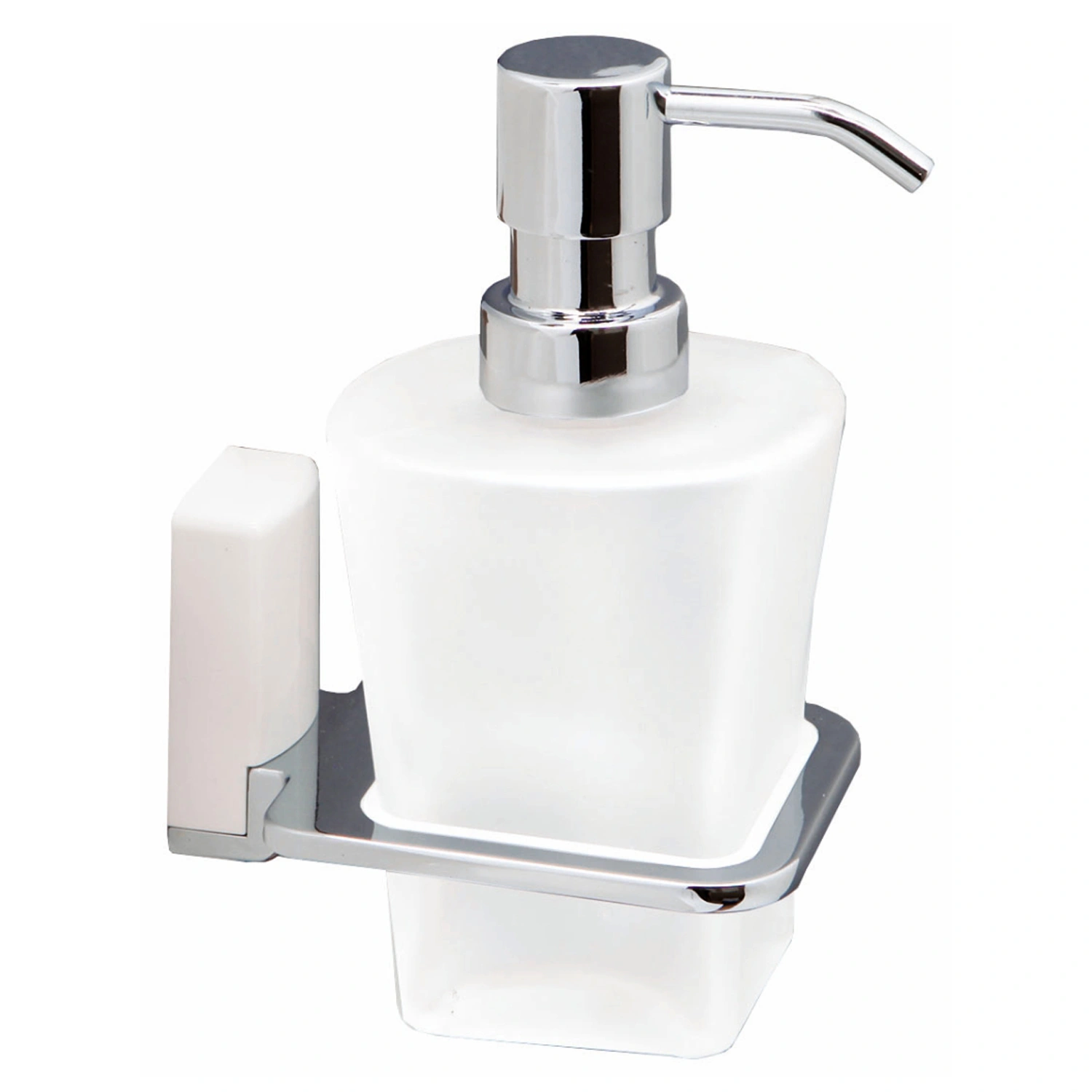 Дозатор для мыла WasserKRAFT Leine K-5099WHITE от магазина Vanna-Vanna.ru!