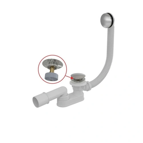 Слив-перелив для ванны Vagnerplast click/clack, VPWAS0012-61, хром от магазина Vanna-Vanna.ru!