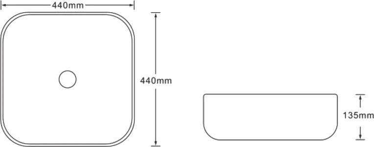 Раковина SantiLine SL-7024 накладная, белая от магазина Vanna-Vanna.ru!