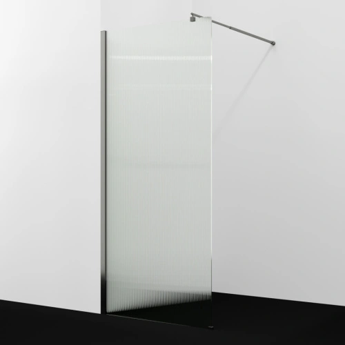 Душевая перегородка WasserKRAFT Rur 30W39GR-FL, графит от магазина Vanna-Vanna.ru!