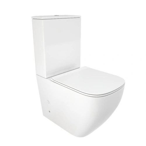 Унитаз напольный Ceruttispa MIMI (MIMI) CT8707 безободковый (620х380х830) от магазина Vanna-Vanna.ru!